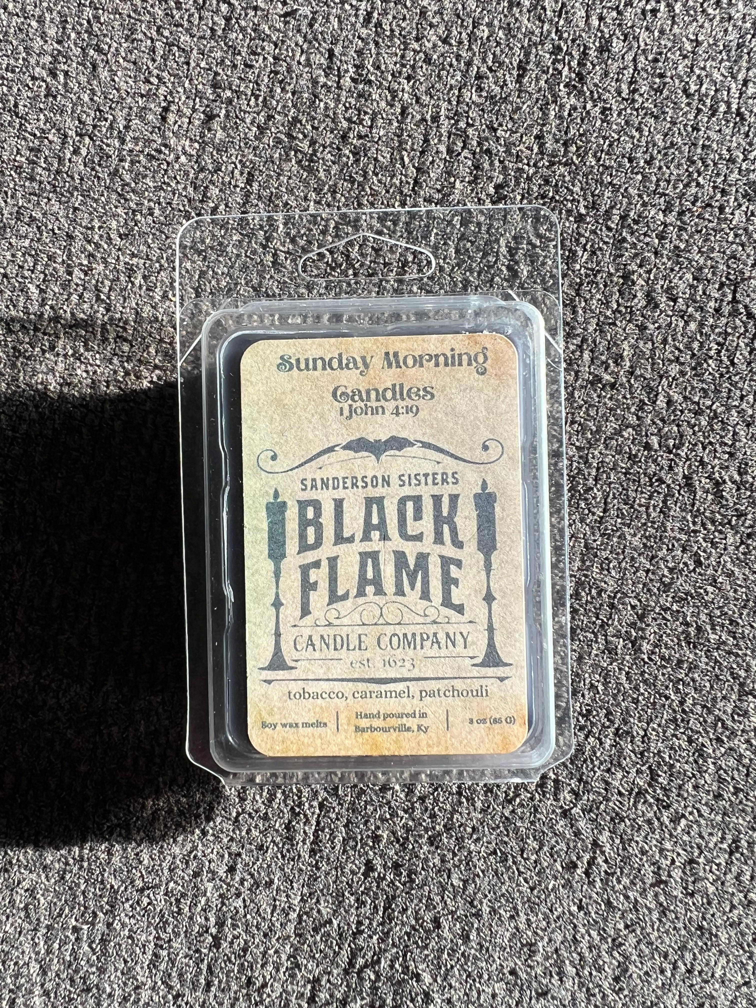 Black Flame Wax Melt