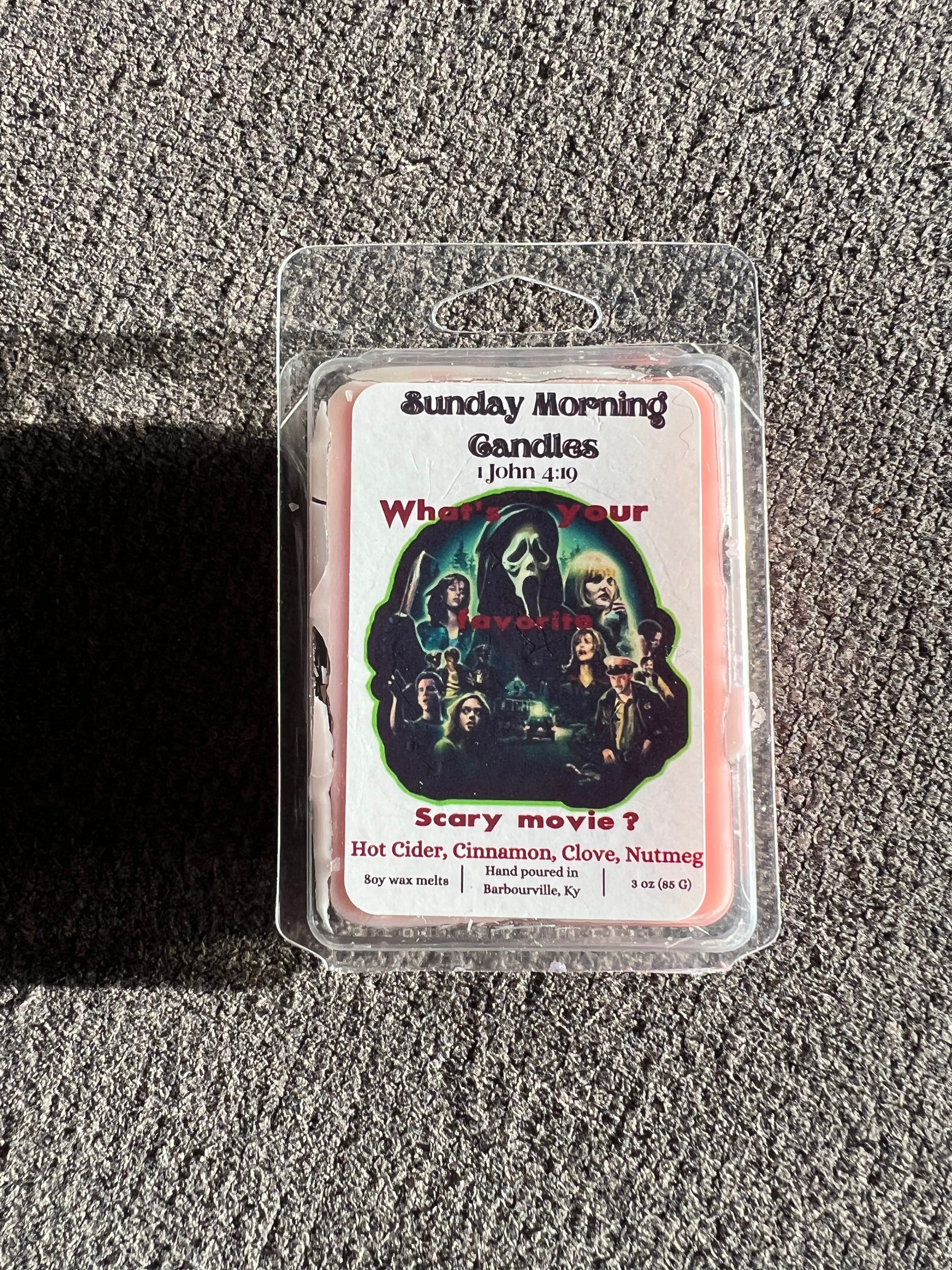 What's Your Favorite Scary Movie Wax Melt