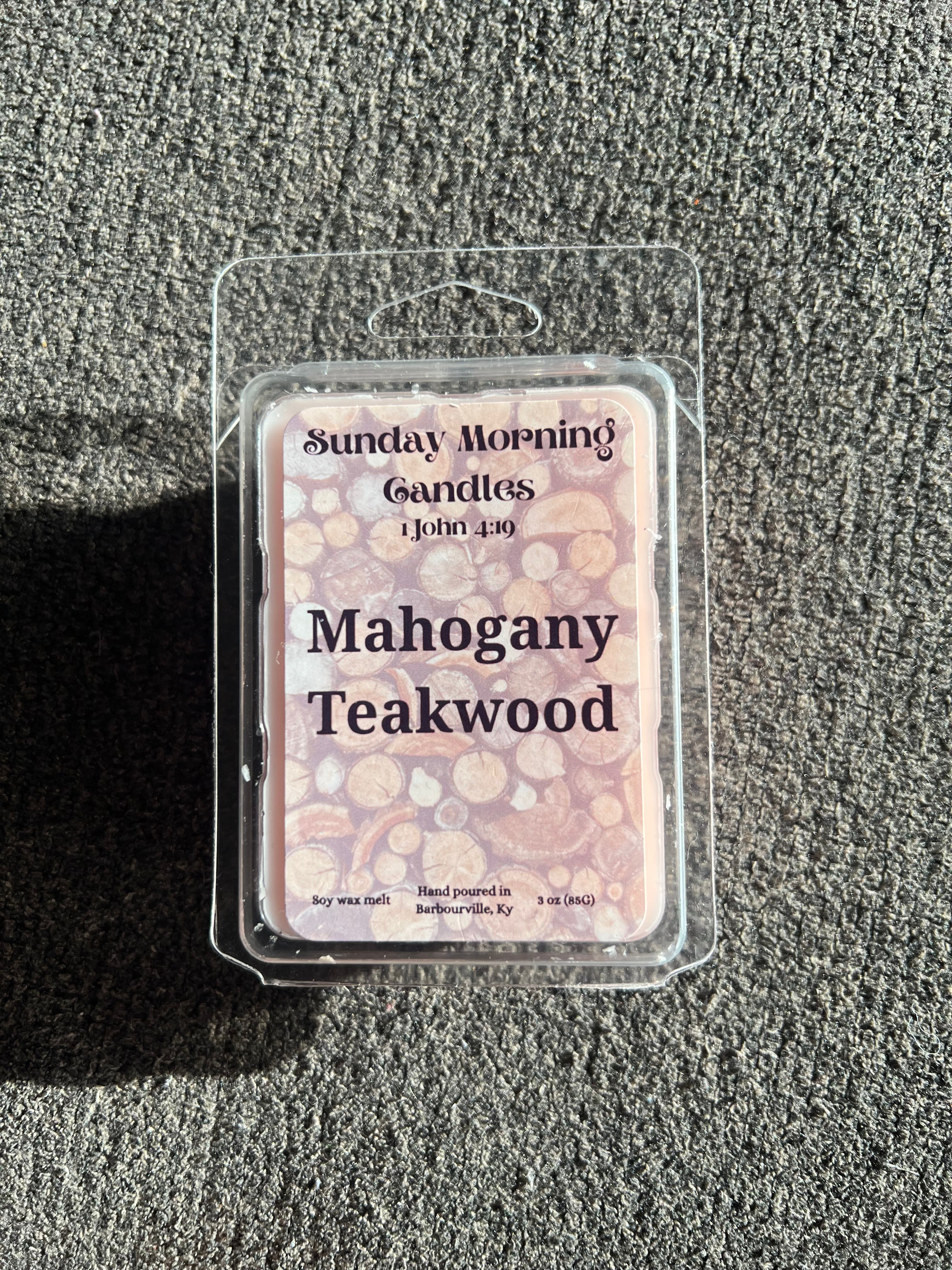 Mahogany Teakwood Wax Melt