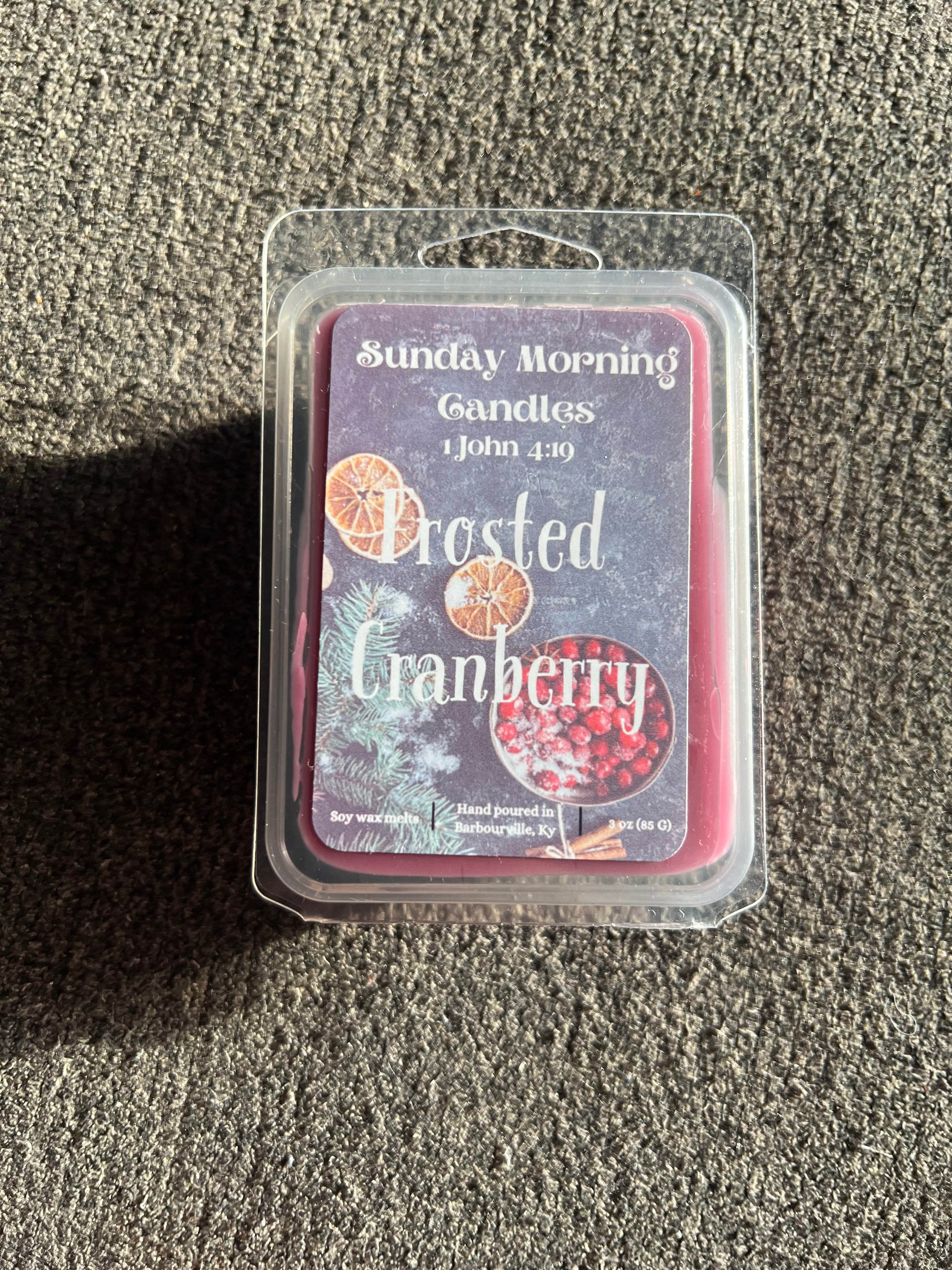 Frosted Cranberry Wax Melt