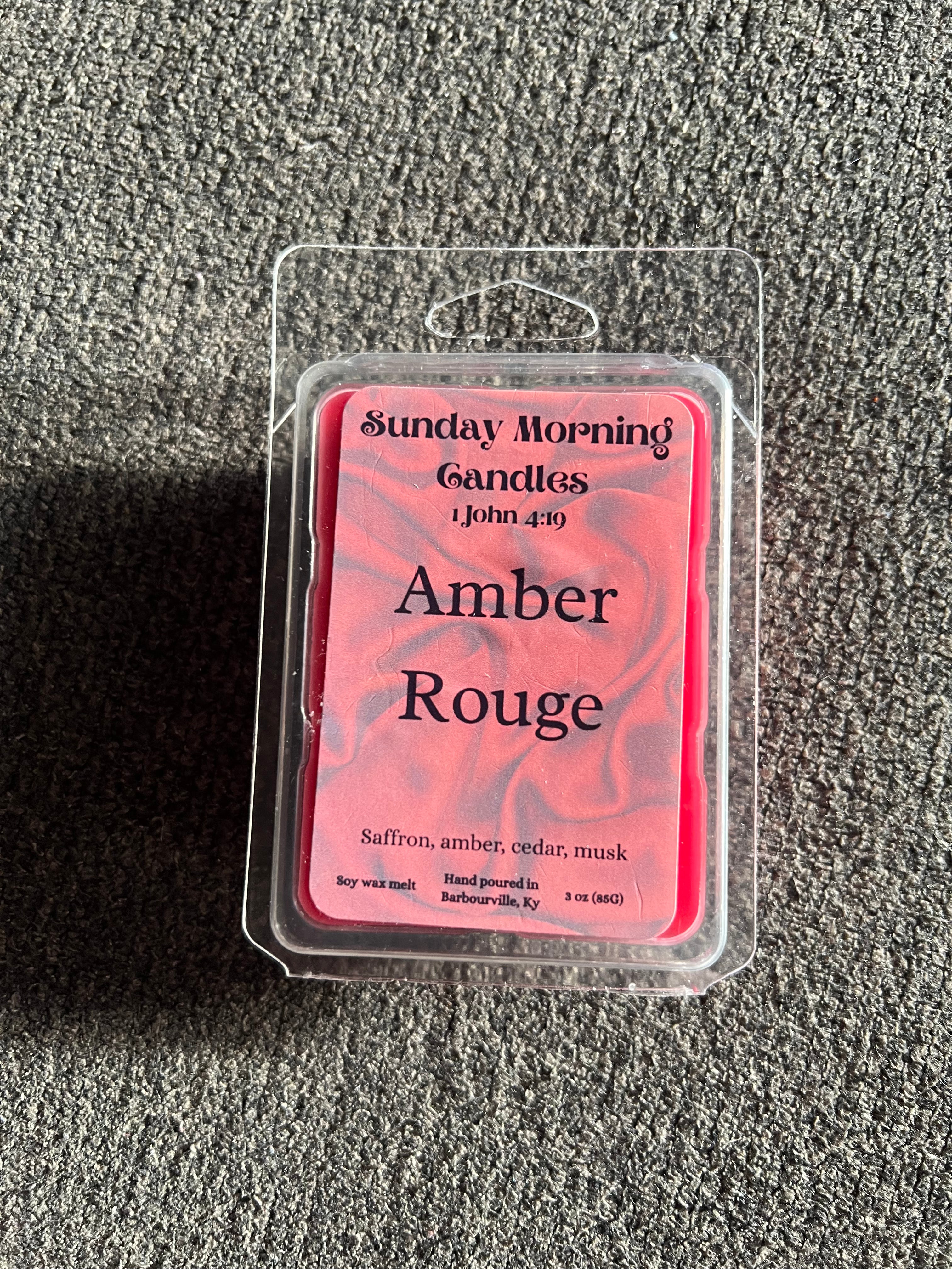Amber Rouge Wax Melt