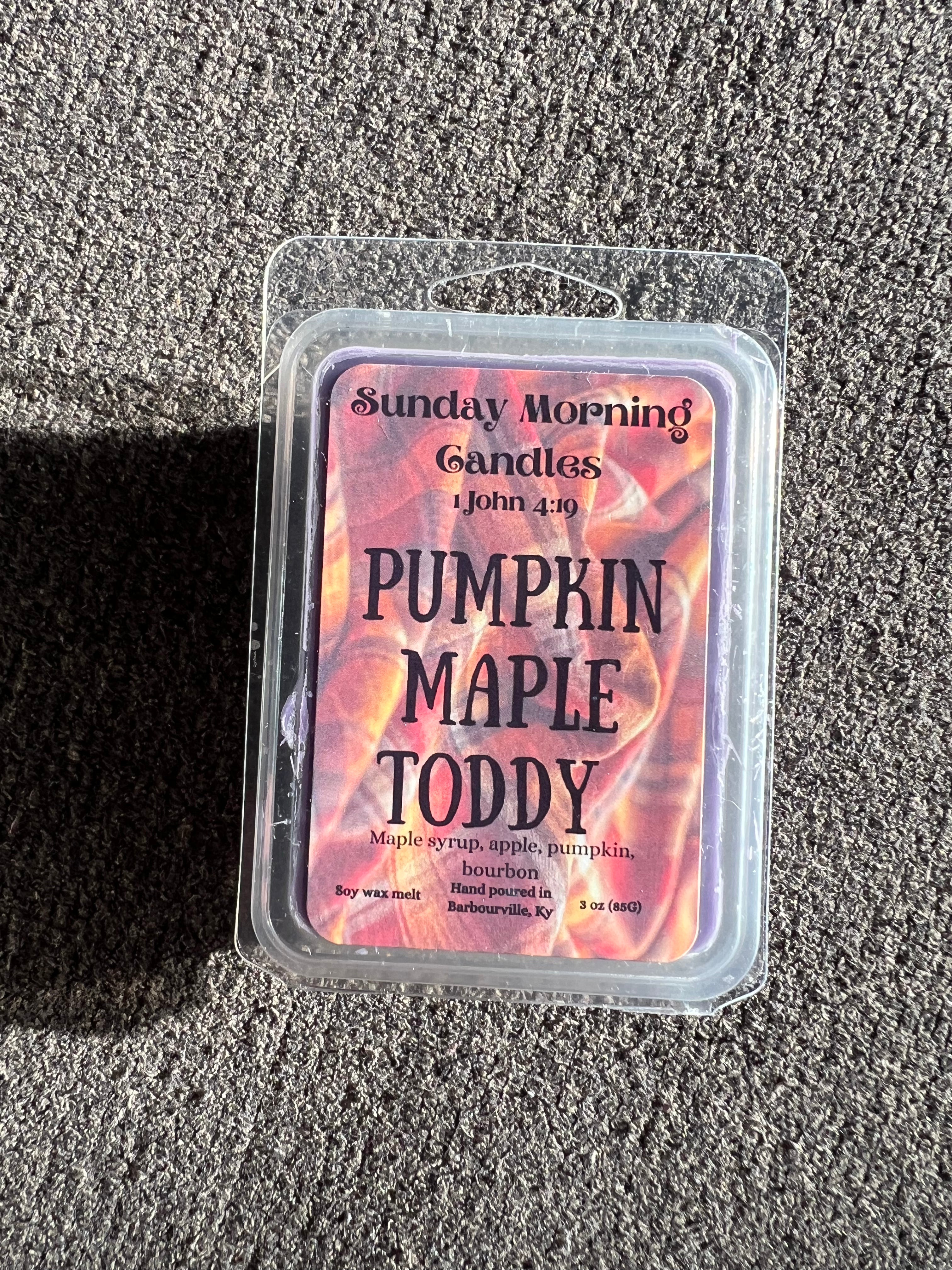 Pumpkin Maple Toddy Wax Melt
