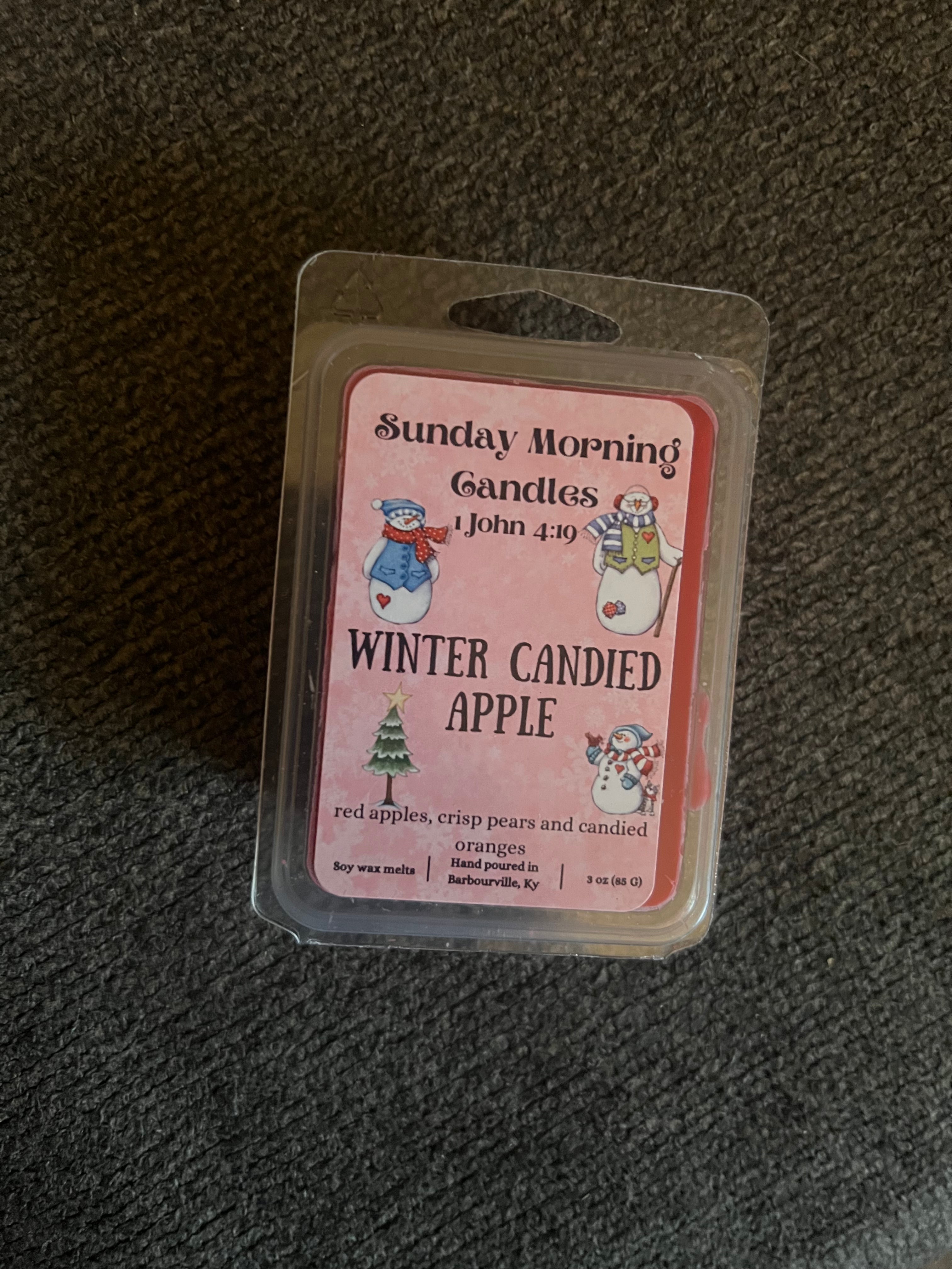 Winter Candied Apple Wax Melt