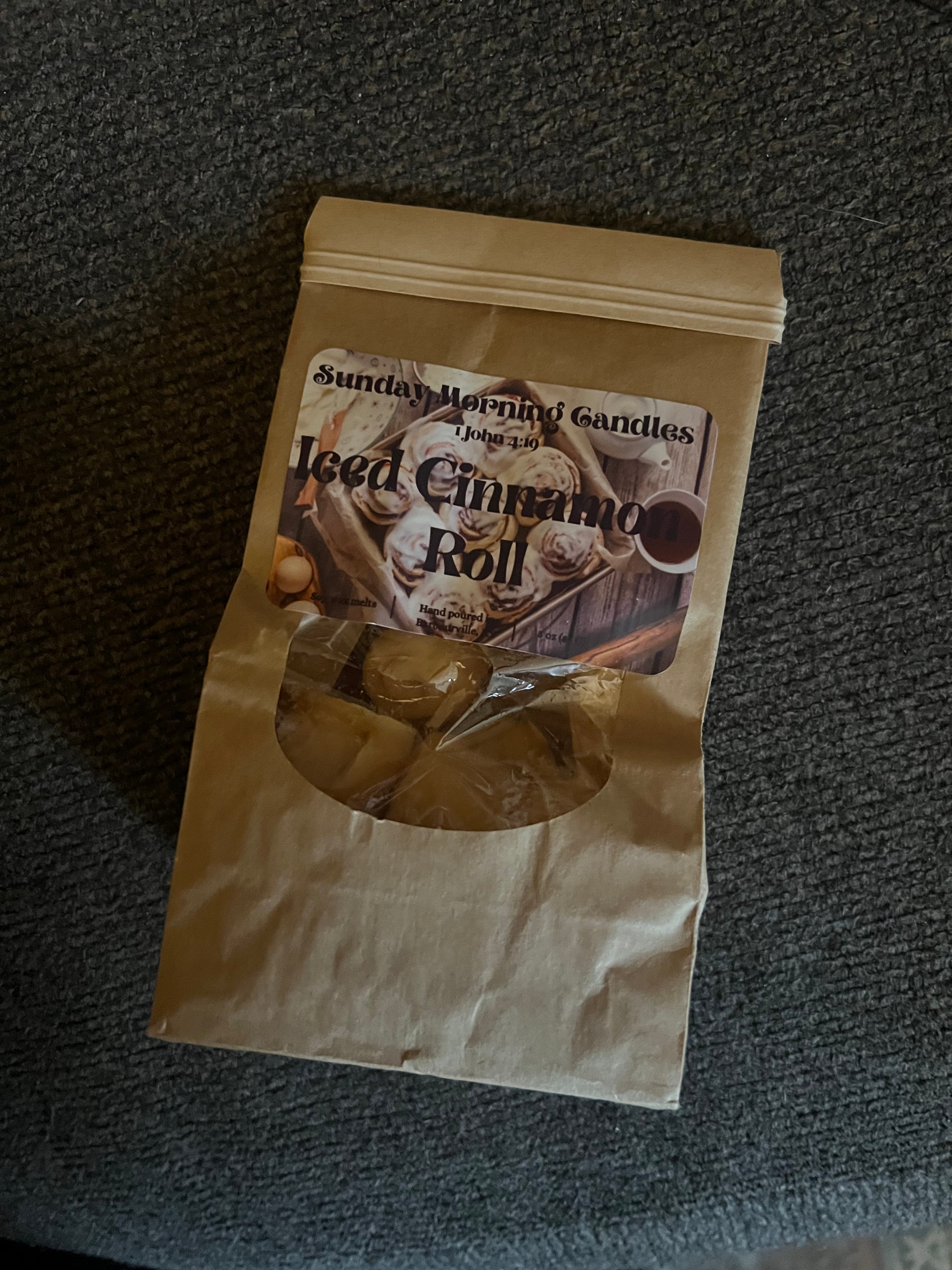 Iced Cinnamon Roll Wax Melt