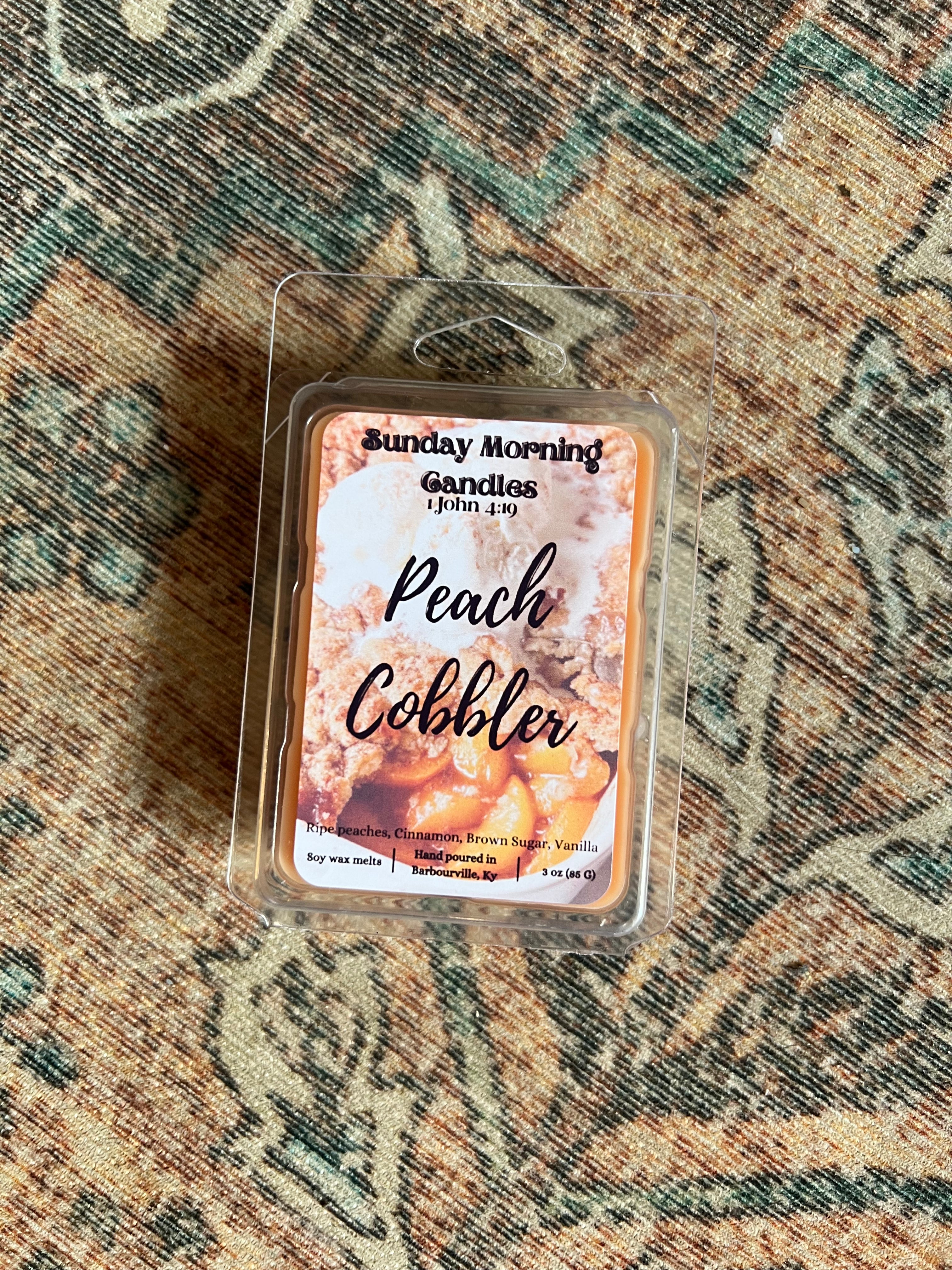 Peach Cobbler Wax Melt