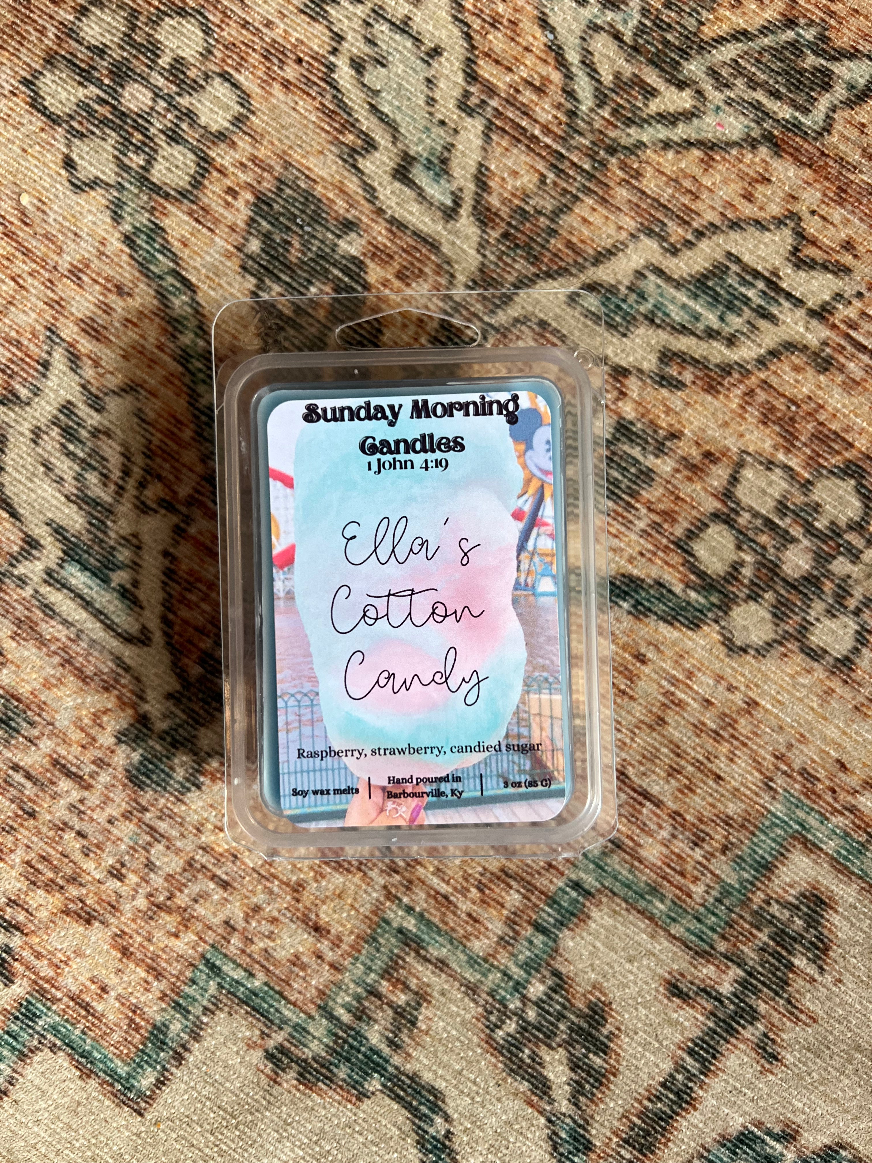 Ella's Cotton Candy Wax Melt