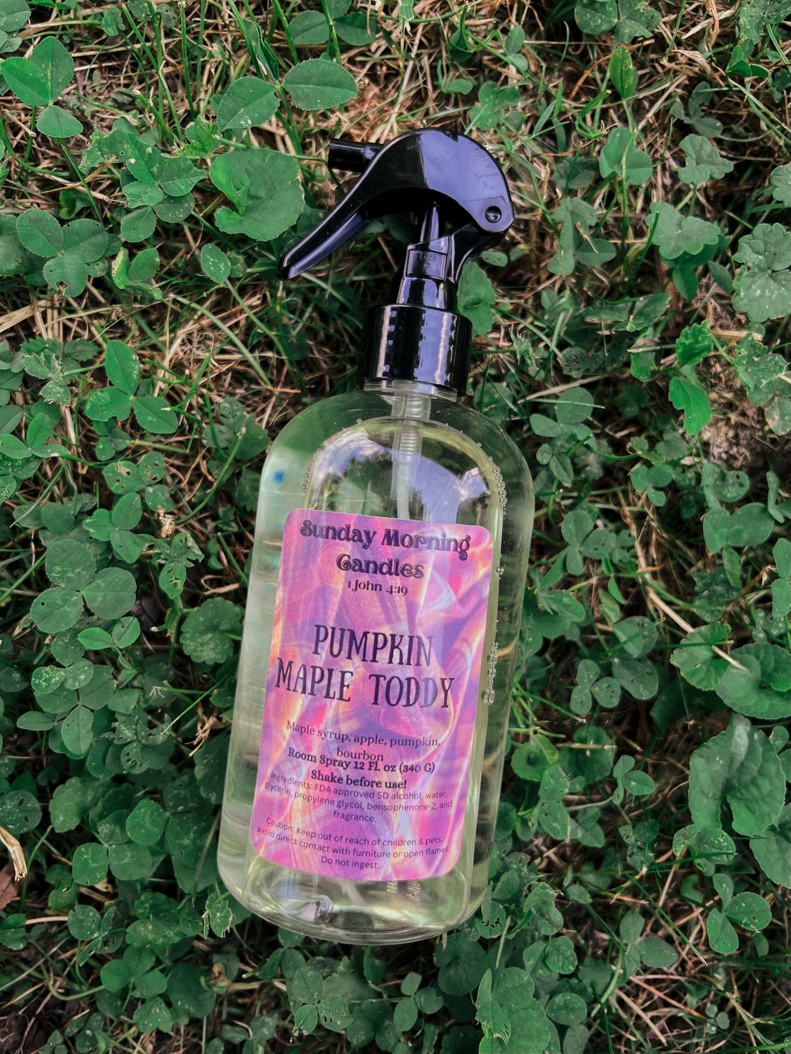 Pumpkin Maple Toddy Room Spray