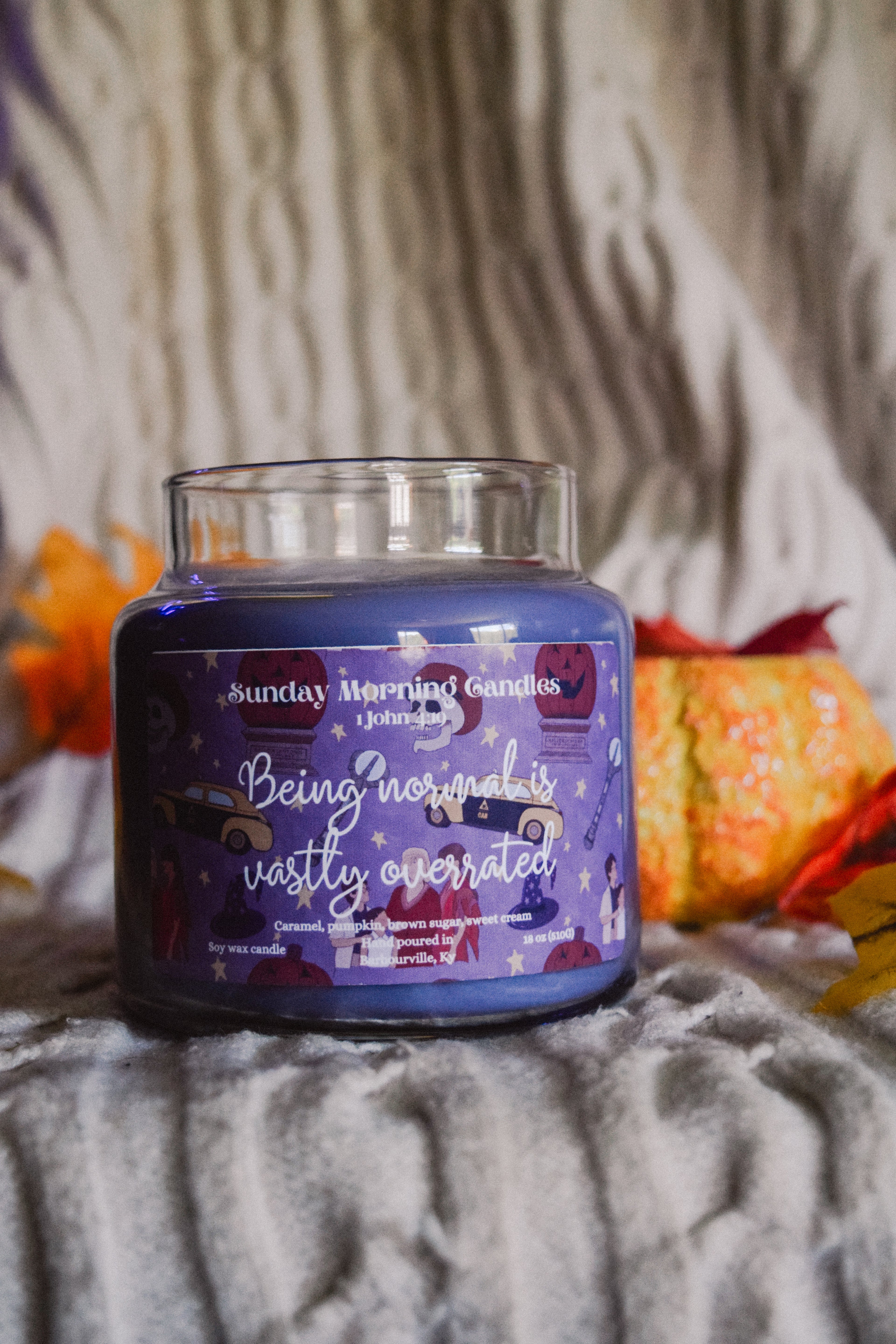 18 Ounce Being Normal is Vastly Overrated Candle