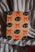 Orange Bows and Football Car Freshener