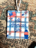 All American Girl Car Freshener