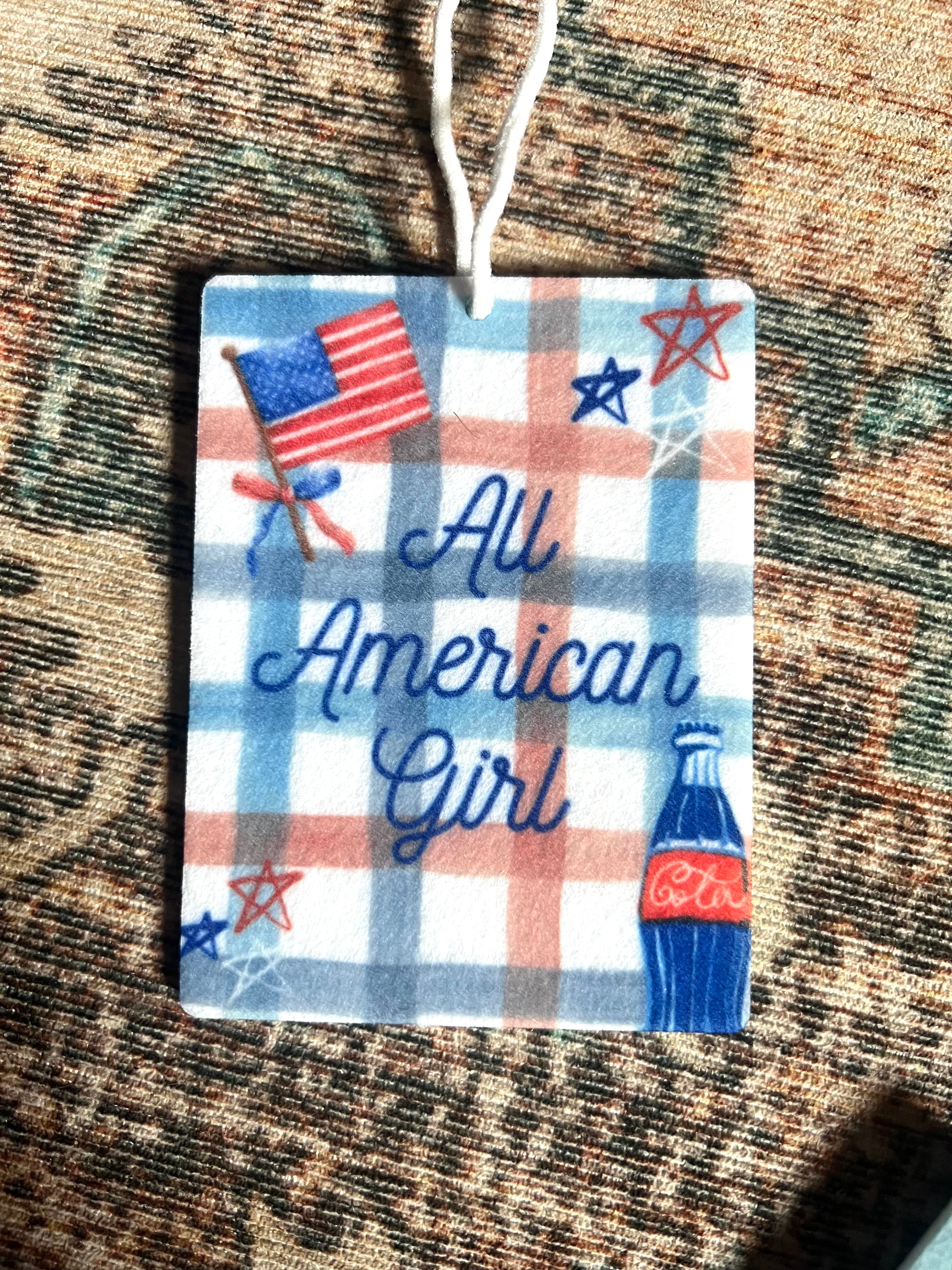 All American Girl Car Freshener