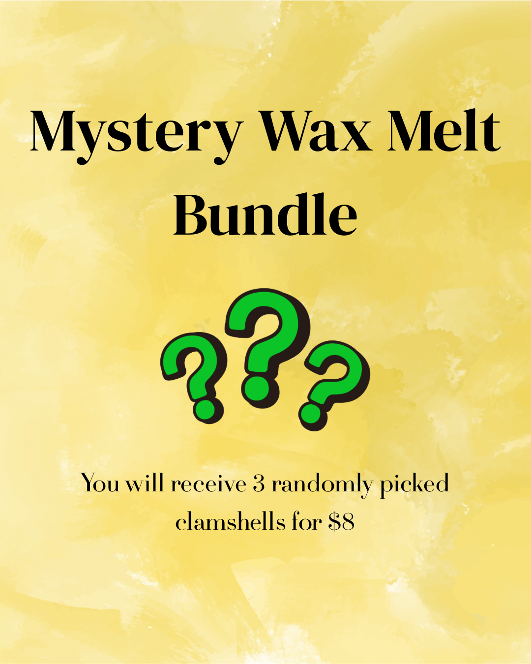 Mystery Wax Melt Bundle
