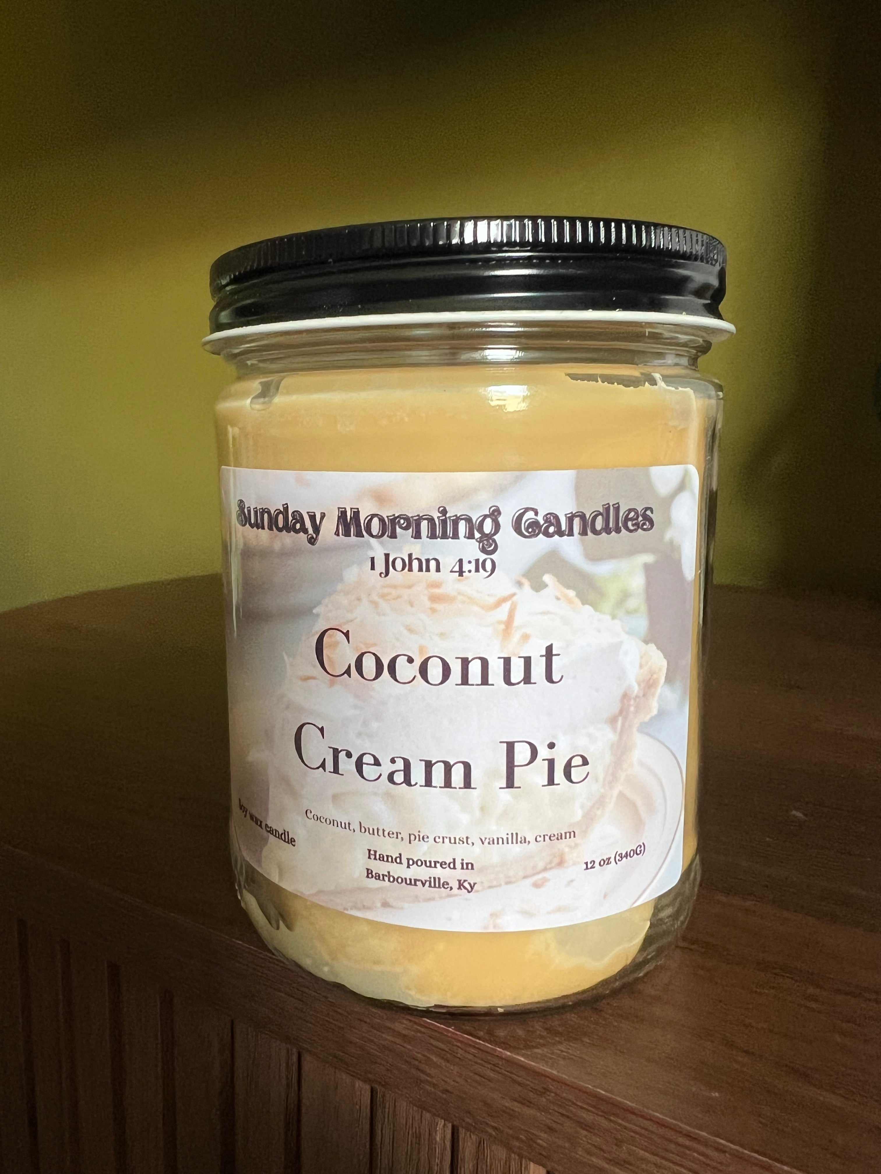 Coconut Cream Pie Candle