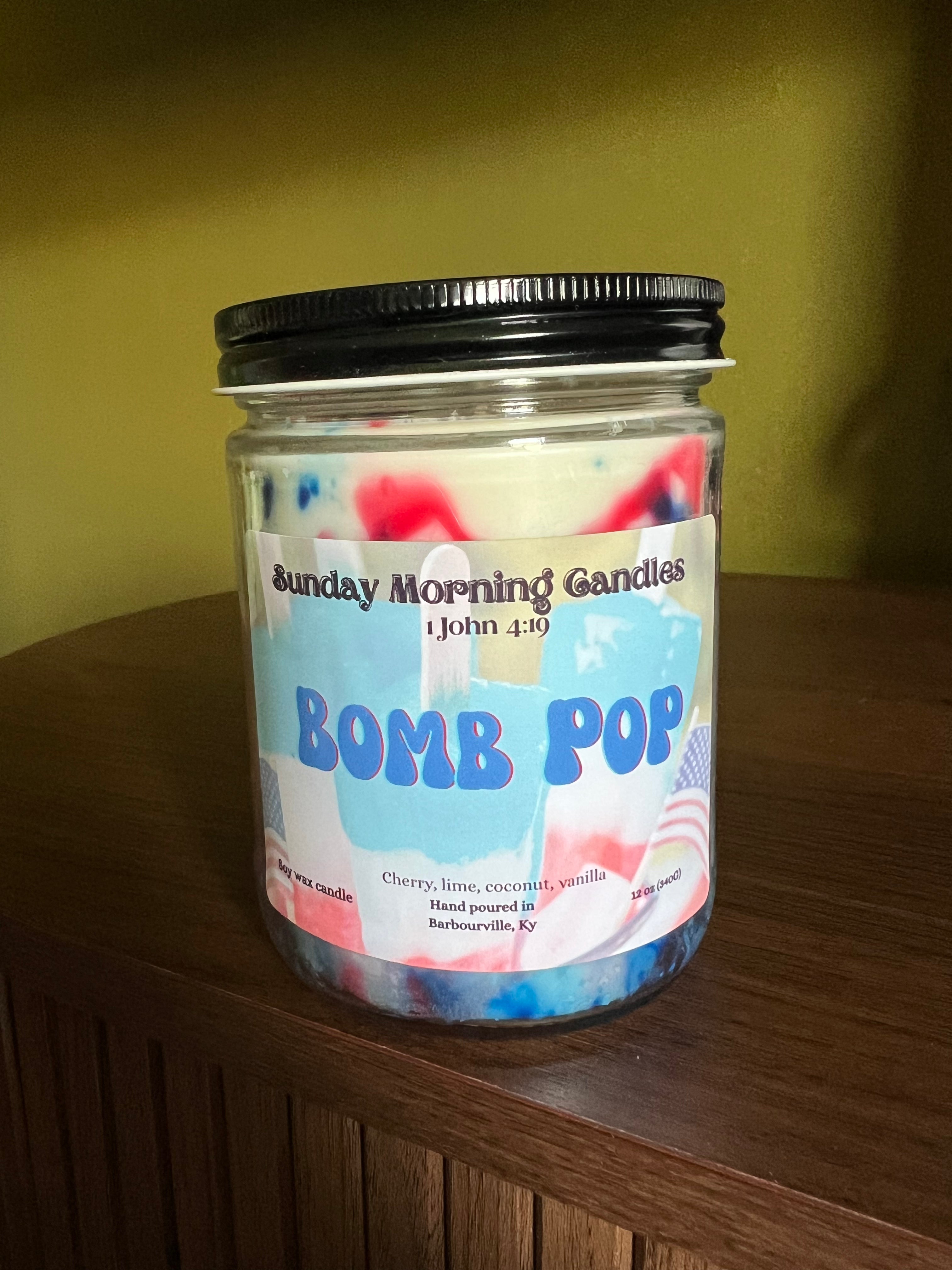 Bomb Pop Candle