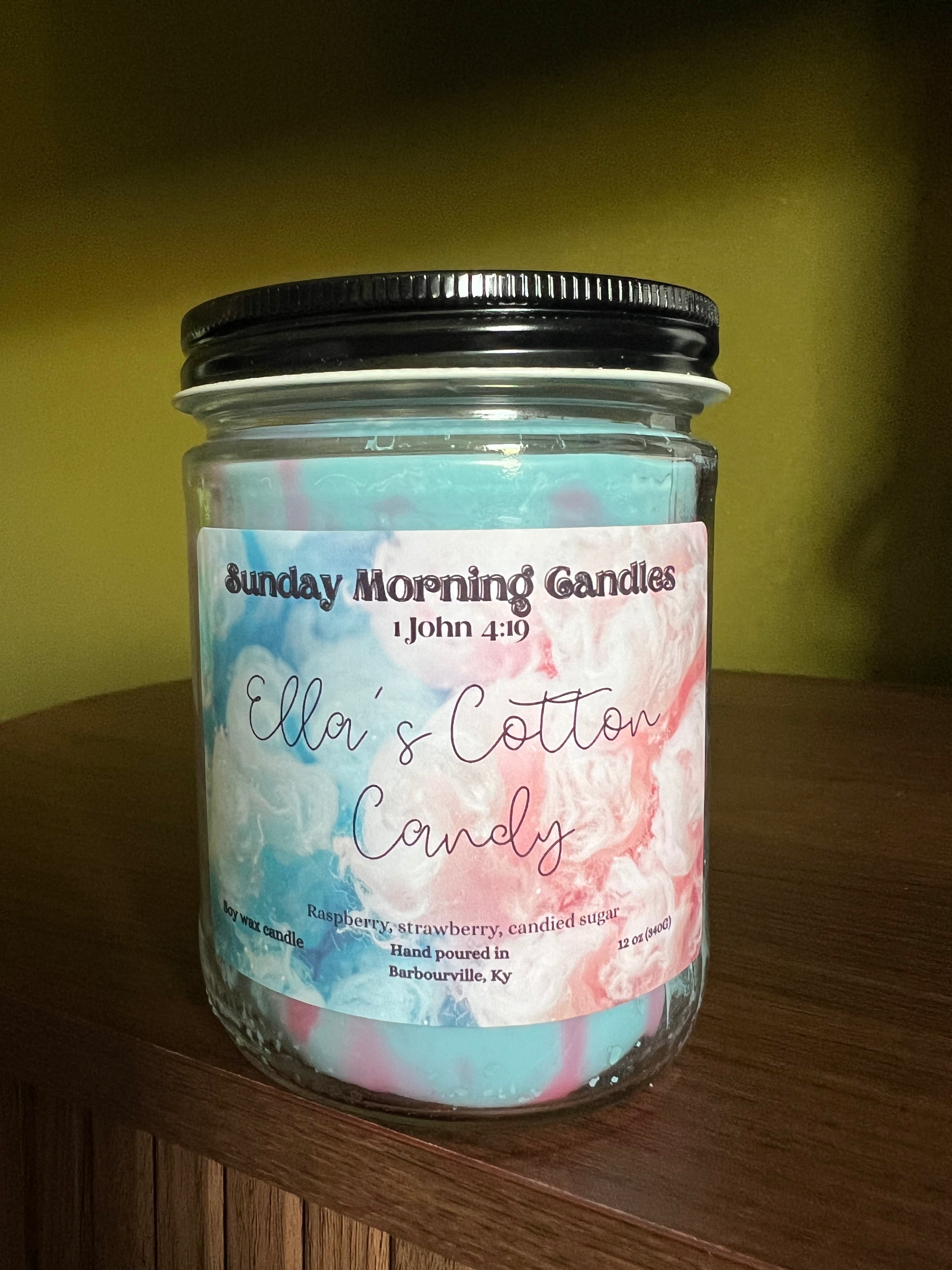 Ella's Cotton Candy Candle